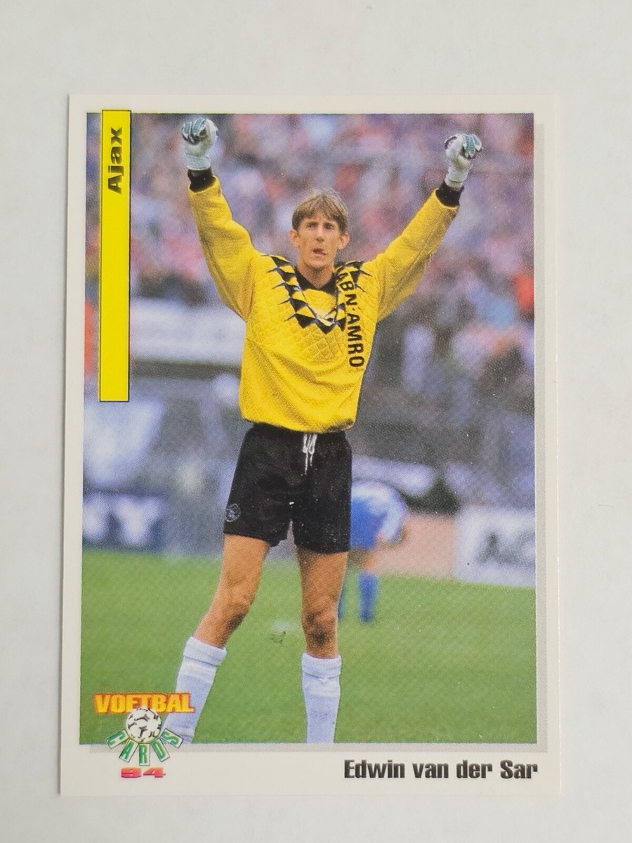Carte Panini VOETBAL 94 – Edwin Van Der Sar AJAX Rookie #1 – État MINT
