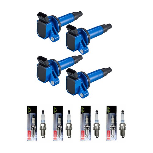 Performance Ignition Coil & Denso Platinum Spark Plug for Toyota Corolla UF247 - Bild 1 von 6