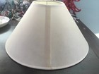 New Pottery Barn Lamp Shade Beige Cone Shape — photo 8
