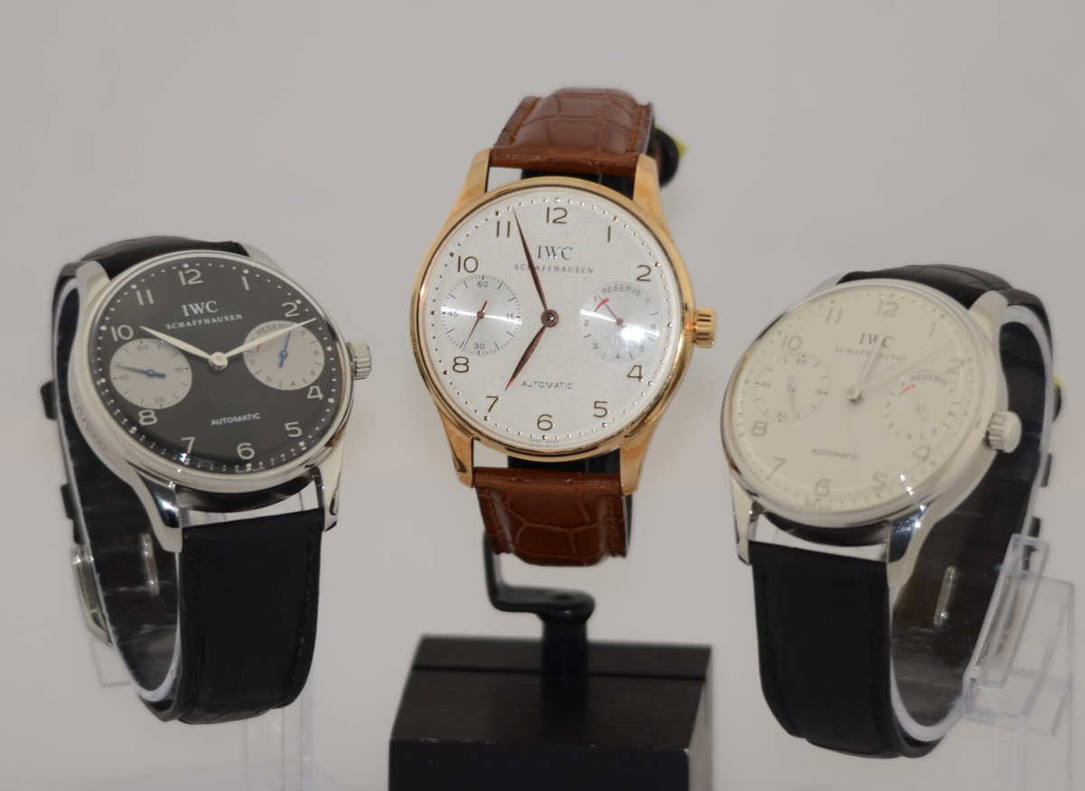 IWC Portugieser Millenium Set 2000 Limited Edition Platinum Gold Steel  Unworn