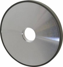 Made in USA 6" Diam x 1-1/4" Hole x 1/2" Thick, N Hardness, 220 Grit Surface ...