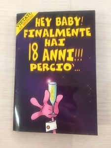 Biglietto Auguri Compleanno Diciottesimo Ragazza 18 Anni Ebay