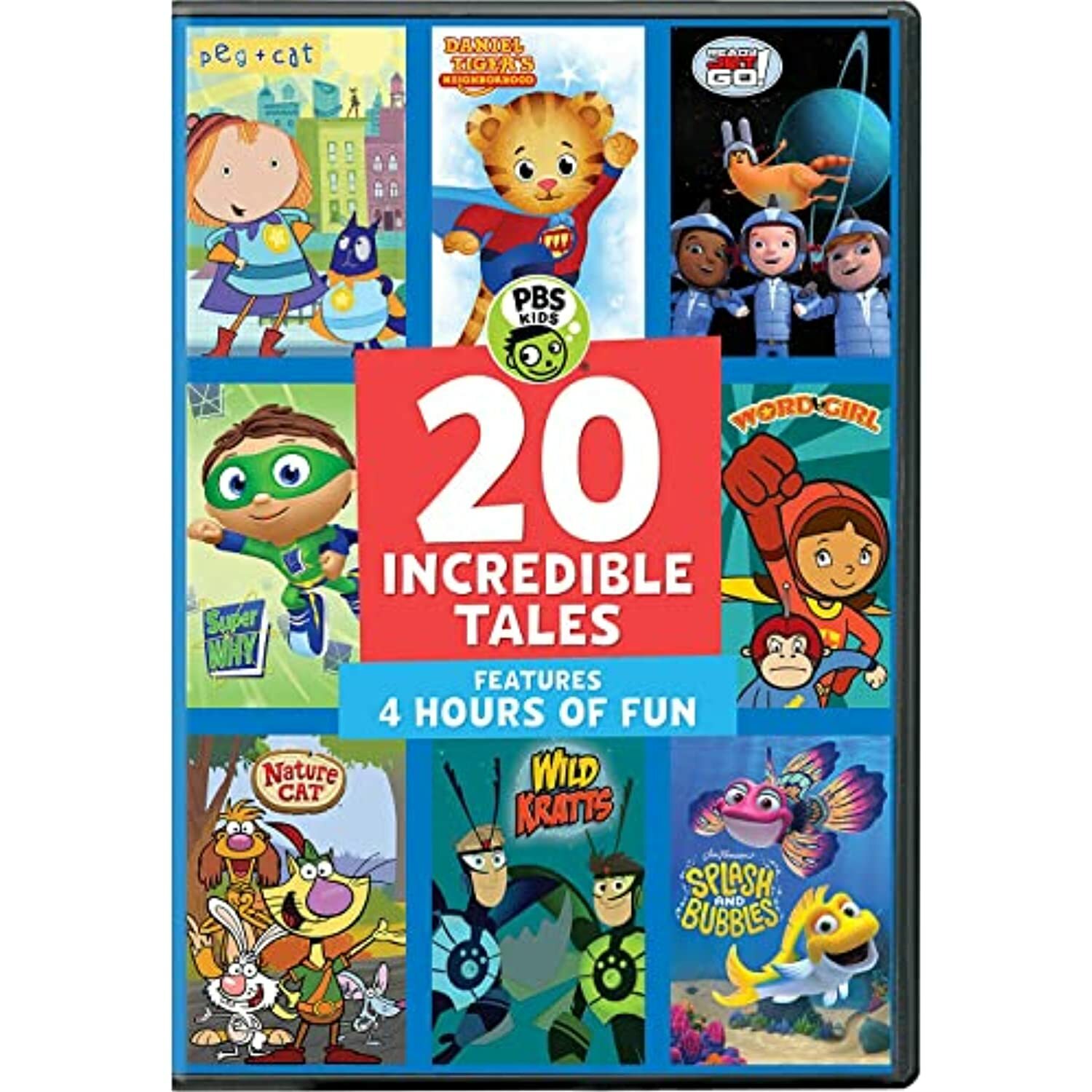 PBS Kids: 20 Incredible Tales [DVD] NEW
