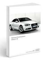 Audi A5 4 modèles 2011-2016 Notice d'Utilisation Français