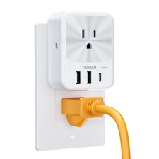 Surge Protector Wall Outlet Extender Multi Plug Outlet Adapter Charger for Home