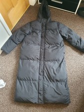 Next New Threadbare Longline Women Duvet Coat With Hooded Size 12