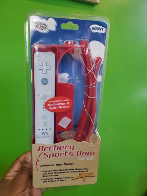 iConcepts Game Fury Archery Wii Sports Bow Compatible Motion Plus Sport Resort  