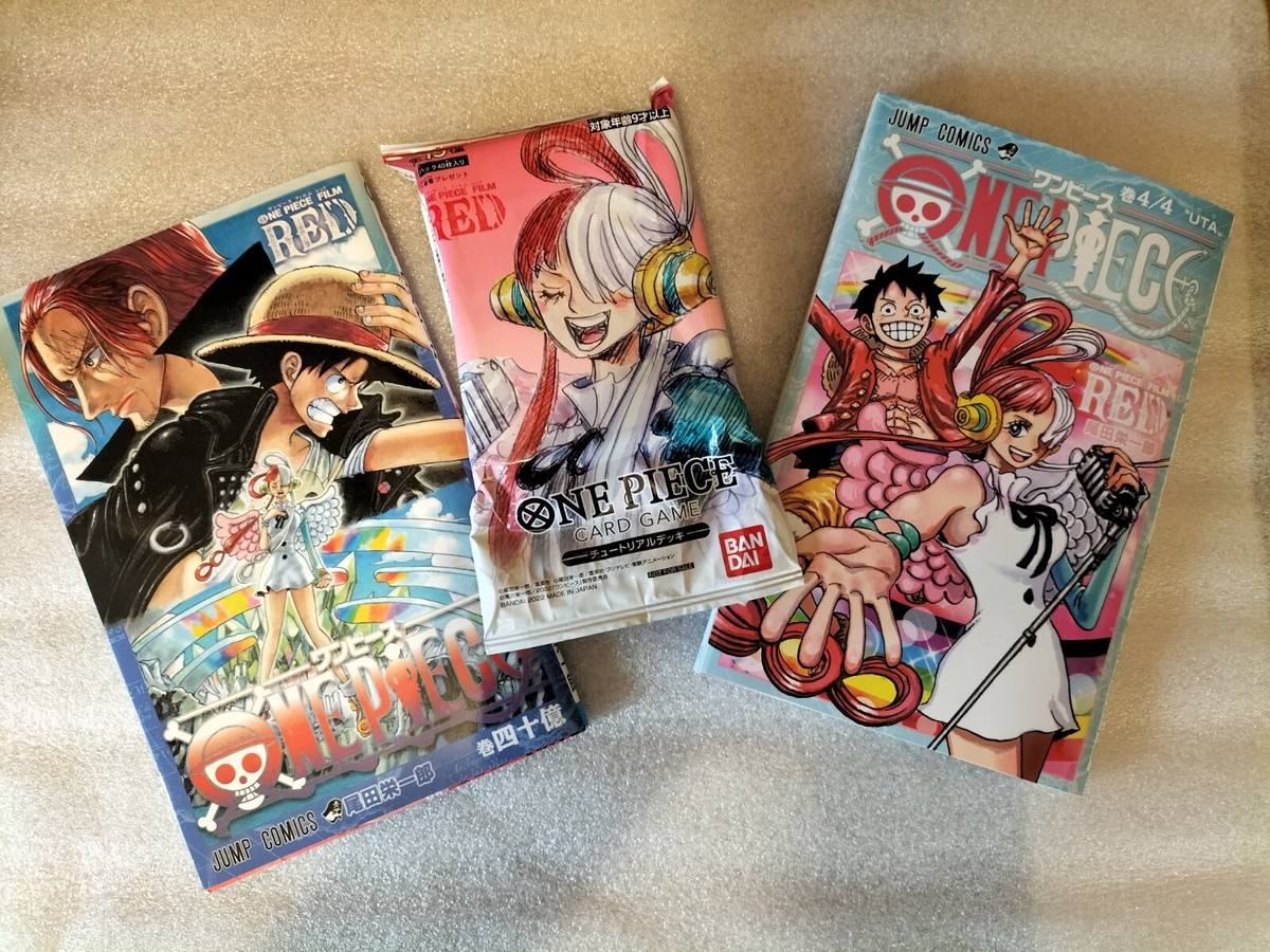 One Piece Film Red Exclusive Comic Vol. 4 billion ,4/4 UTA w