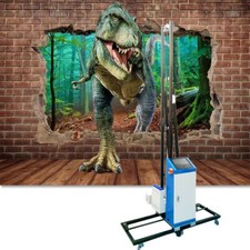 3d Indoor Outdoor Background Various Printing Wall Drawing Vertical Printer