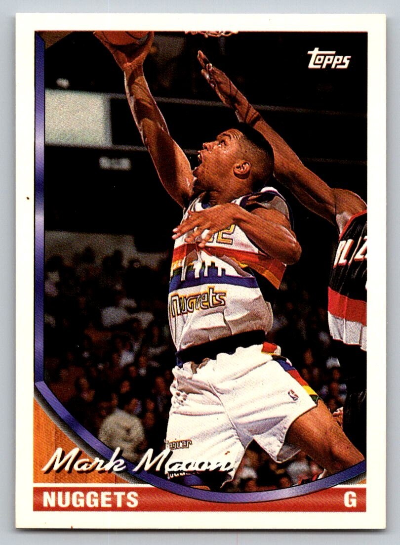 1993-94 Topps - Mark Macon #173