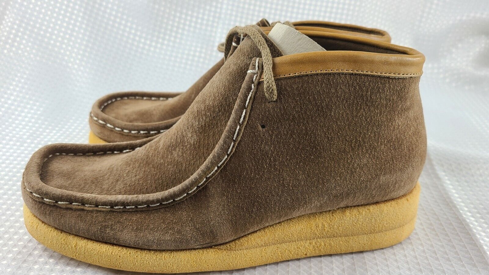 Women's 6.5/Men's 5 Vtg 1970s Suede Chukka Boot A… - image 4