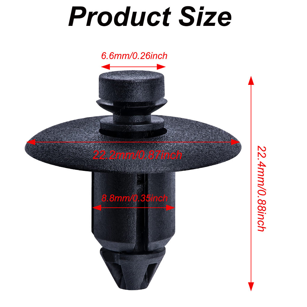 Hot Sale] 10 Pcs Door Plastic Panel Clip Push Retainer Body Fasteners