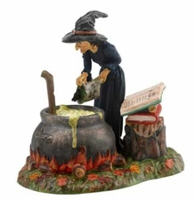Dept 56 FIRE BURN AND CAULDRON BUBBLE Halloween Village 4030764 DEALER STOCK-NEW