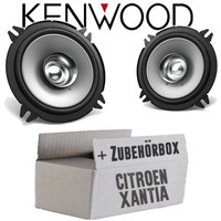 Kenwood Lautsprecher FüR Citroen Xantia Boxen 13Cm Koax Auto Einbauset Heck TüR