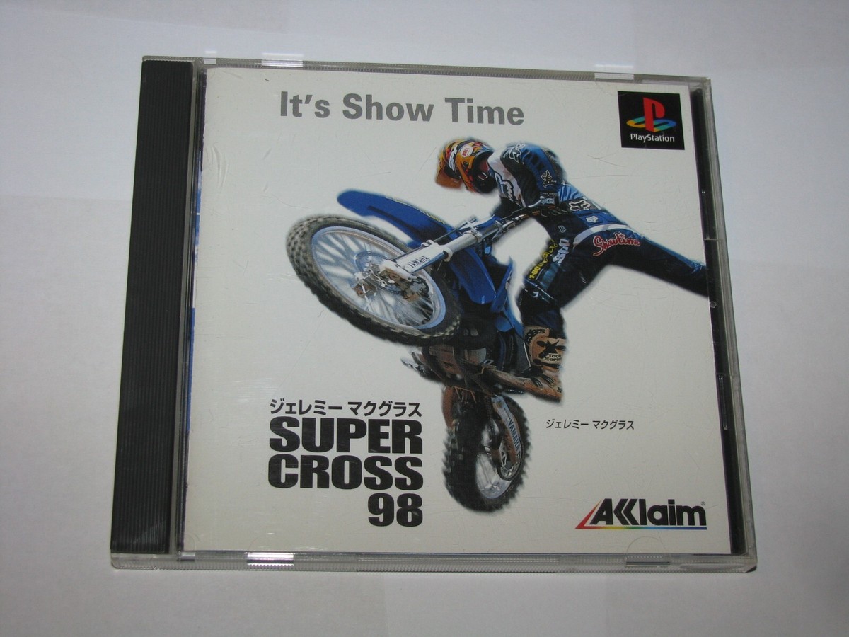 Jeremy McGrath Supercross 98 Japanese Playstation PS1 Japan import