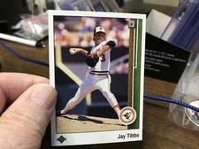 1989 Upper Deck Jay Tibbs Baltimore Orioles #655