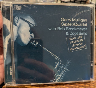 Gerry Mulligan Sextet/Quartet Rare & Unissued 1955-56 Broadcasts CD