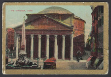 AMERICAN TOBACCO (LATER) - SIGHTS & SCENES OF THE WORLD - THE PANTHEON, ROME