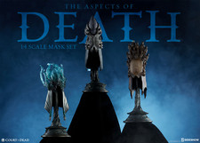 COTD~THE ASPECTS OF DEATH~1/4 SCALE~MASK SET OF THREE~SIDESHOW~MIBS