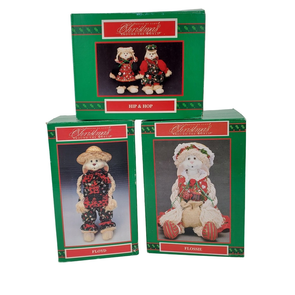 Vintage House of Lloyd Christmas Around the World Flossie, Floyd