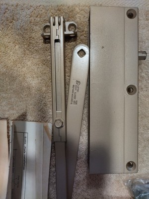 2 Vintage Norton 2600 Series Door Closer Non-Hold Open Arm.  Model 2603