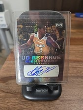 2006-07 UD Reserve Signatures ANTAWN JAMISON Autograph Washington Wizards Auto