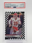 PATRICK MAHOMES II 2024 PRIZM BLACK & WHITE CHECKER #138 CHIEFS PSA 10 Q4444