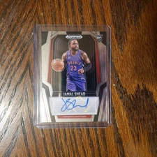 2024-25 Prizm Black #RS-JML Jamal Shead RC Auto TORONTO RAPTORS ROOKIE