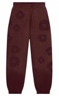 AUTHENTIC Denim Tears Cotton Wreath Sweatpants Size M Color Beet Root — photo 1