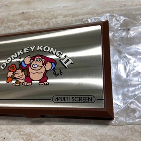 Nintendo Game & Watch Donkey Kong II Multi Screen BOX Instruction