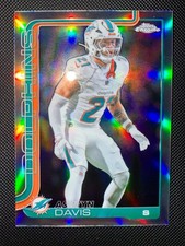 2025 Topps Chrome Football - Dolphins - Ashtyn Davis Refractor - #194