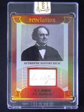2025 Eternal Revelation P.T.Barnum History Relic /99