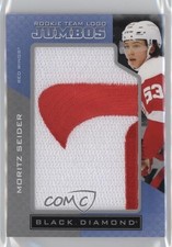 2021-22 Upper Deck Black Diamond Retro Moritz Seider #RTL-MS Jumbo Patch 7ci