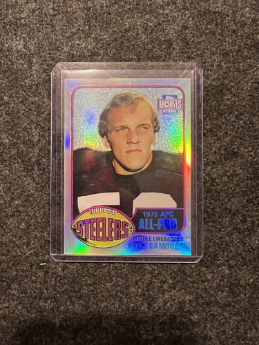 Jack Lambert #37 2001 Topps Archives Reserve card