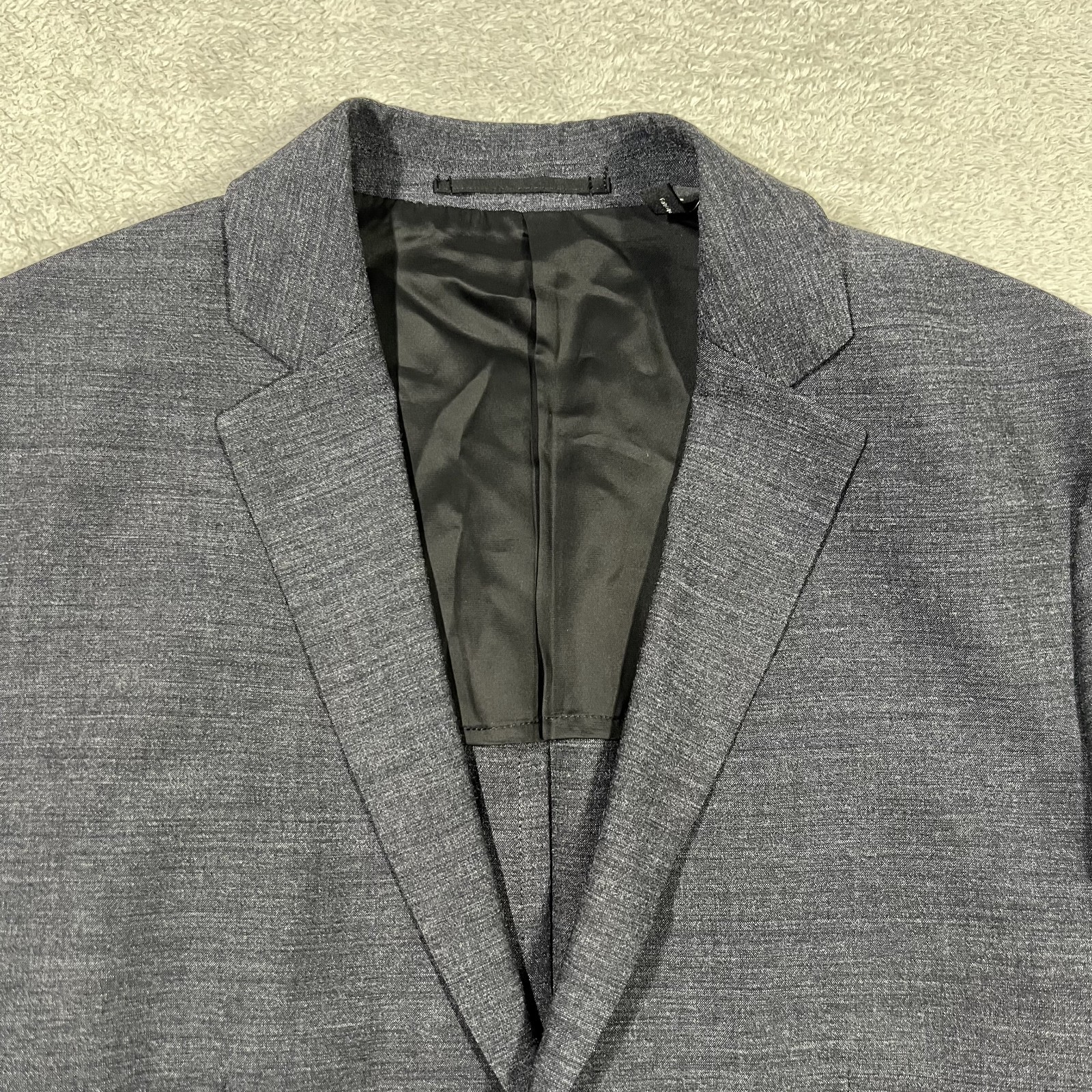 Theory Sport Coat Jacket Mens 36 Wool Viscose Blend Gray Blazer