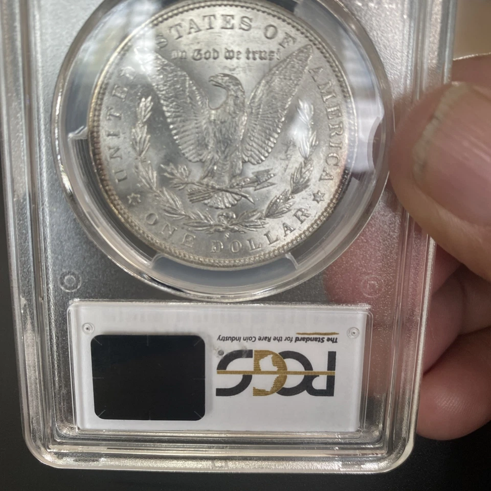 1891 S  MORGAN DOLLAR PCGS MS 62 - Image 3 of 4