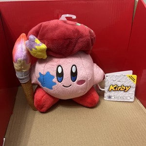 Peluche Kirby Artist – Collection The Stars – Figurine Douce 15 Cm – Idéal Pour Les Fans De Kirby – Cadeau Enfant – Marque Little Buddy