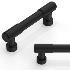 10 Pack Matte Black Cabinet Pulls 3 Inch(76mm) Kitchen Cabinet Handles Cabine...