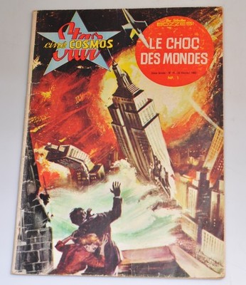 Vintage Comic Book Le Choc Des Mondes- The Cosmos- Star Cine