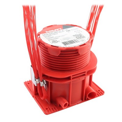 HILTI 2232816 CFS-CID-MD-P FIRESTOP CAST-IN DEVICE FOR METAL DECK, 2'' / 4''