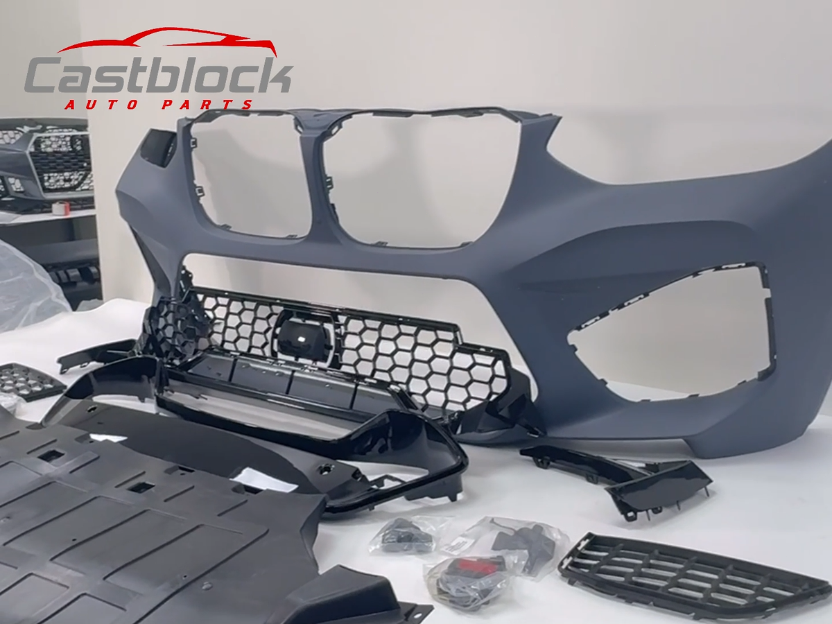 For 18~21 BMW X3 G01 X4 G02 Upgrade to X3M X3 M Style Front Bumper