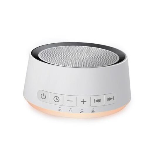 Sound Machine White Noise Machine with 30 Soothing Sounds 12 Colors Night 