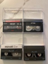 RARE MAXWELL GX-MP 8MM MP MAXWELL GX CASSETTE USED W/CASE PLUS 2 SONY MP120