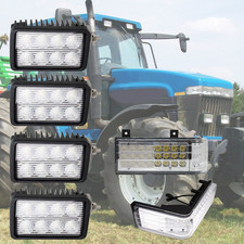 For New Holland 8670,8770,8870,8970+ Tractors Led Headlight And 4x Cab Light