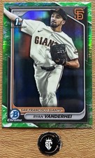Ryan Vanderhei 2024 Bowman Chrome 1st Bowman Lunar Green Refractor #BCP-15