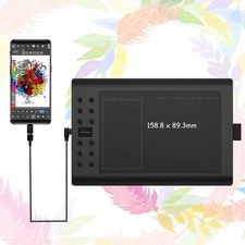 Graphic Tablet Drawing Battery-Free 8192 Pen 28 Shortkey GAOMON M106K PRO 10 in