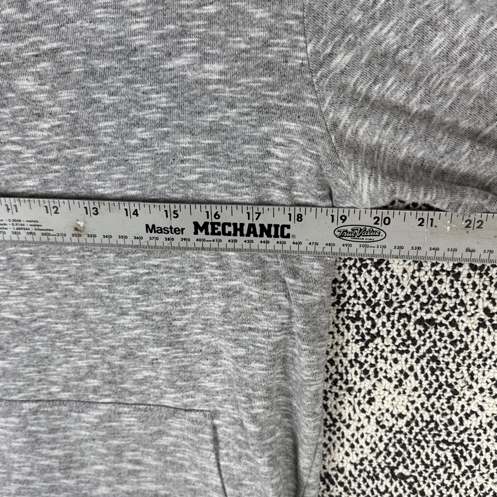 Lacoste Sleepwear Long Sleeve Shirt Mens Medium Front Pocket Gray thumbnail 5