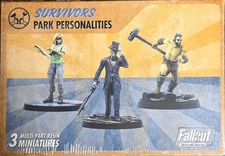 Fallout Wasteland Warfare:  Survivors Park Personalities Miniatures