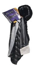 Rubie's Kids Large 10/12 Wednesday Addams Costume School Uniform With Wig NWT