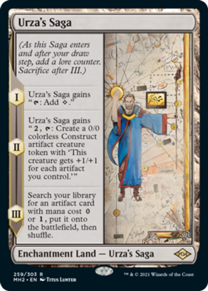 Urza's Saga / ウルザの物語 SL Foil Urza's Saga / ウルザの物語 SL Foil Land Foil Magic: The Gathering